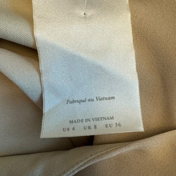 BHLDN - NWT Freya Satin Charmeuse Formal Bridesmaid Maxi Dress Sz 4 - Picture 11 of 12